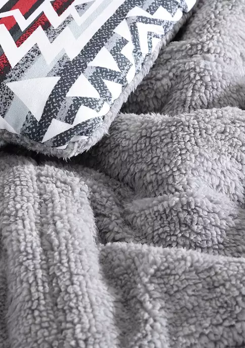 Buy 🤩 Eddie Bauer Clyde Hill Stripe Micro Suede Comforter Set 🥰 6 Buy 🤩 Eddie Bauer Clyde Hill Stripe Micro Suede Comforter Set 🥰 - Image 4