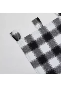 Budget ✨ Eddie Bauer Canyon Plaid Tab Top Window Valance ✔️ -Wonderly Shop Belk 3024