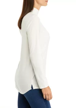 Brand new 🎉 Wonderly 👩 Women's Long Sleeve Mock Neck Top 🛒 -Wonderly Shop Belk 303