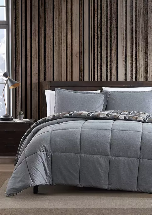 New ๐ Eddie Bauer Richmond 3-Piece Comforter Set ๐ 3 New ๐ Eddie Bauer Richmond 3-Piece Comforter Set ๐