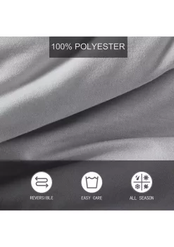 Flash Sale 👍 Eddie Bauer Herringbone Solid 3-Piece Reversible Comforter Set 🤩 -Wonderly Shop Belk 3100