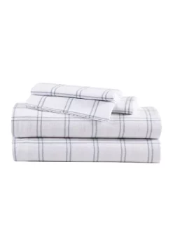 Top 10 โค๏ธ Eddie Bauer Westridge Plaid 4-Piece Cotton Flannel Sheet Set โ๏ธ