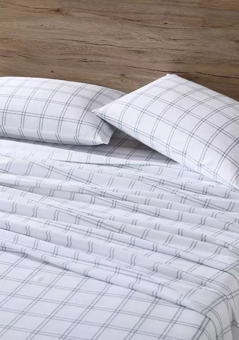 Top 10 ❤️ Eddie Bauer Westridge Plaid 4-Piece Cotton Flannel Sheet Set ✔️ 4 Top 10 ❤️ Eddie Bauer Westridge Plaid 4-Piece Cotton Flannel Sheet Set ✔️ - Image 2