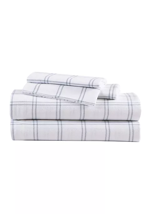Top 10 ❤️ Eddie Bauer Westridge Plaid 4-Piece Cotton Flannel Sheet Set ✔️ 8 Top 10 ❤️ Eddie Bauer Westridge Plaid 4-Piece Cotton Flannel Sheet Set ✔️ - Image 6