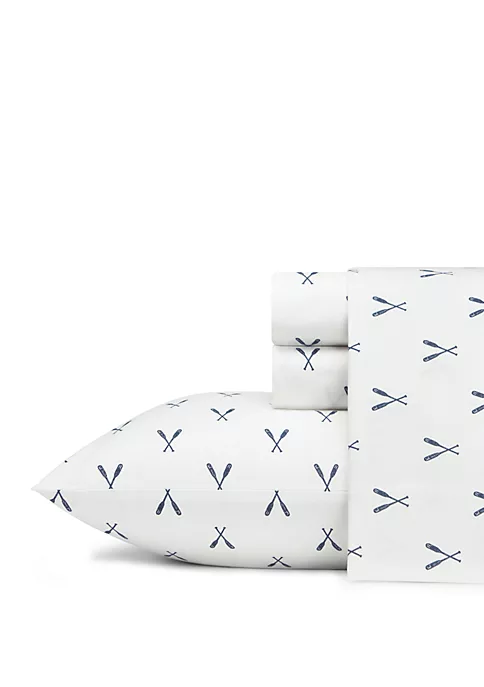 Flash Sale ❤️ Eddie Bauer Eddie's Oar Cotton Sheet Sets - 200 Thread Count 🔥 5 Flash Sale ❤️ Eddie Bauer Eddie's Oar Cotton Sheet Sets - 200 Thread Count 🔥 - Image 3