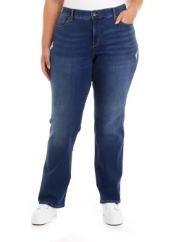 Cheapest 😀 Wonderly Plus Size Mid Rise Bootcut 👖 Jeans 🤩 -Wonderly Shop Belk 313