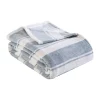 Coupon 🎉 Eddie Bauer Stones Throw Stripe Gray Plush Blanket 🔔 -Wonderly Shop Belk 3136