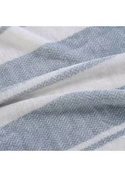 Coupon 🎉 Eddie Bauer Stones Throw Stripe Gray Plush Blanket 🔔 -Wonderly Shop Belk 3139