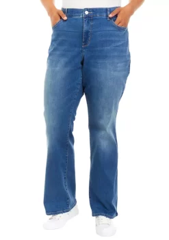 Cheapest 😀 Wonderly Plus Size Mid Rise Bootcut 👖 Jeans 🤩 -Wonderly Shop Belk 314