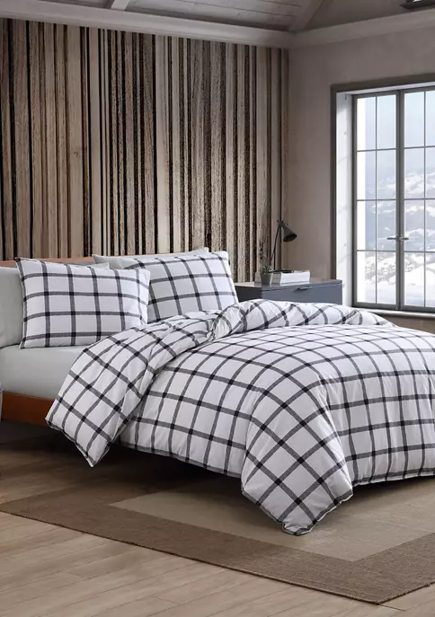 Deals 🤩 Eddie Bauer Bunkhouse Plaid Cotton Duvet Cover Set 👍 4 Deals 🤩 Eddie Bauer Bunkhouse Plaid Cotton Duvet Cover Set 👍 - Image 2