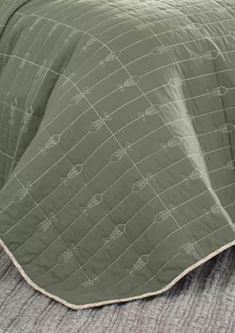 Cheapest 😉 Eddie Bauer Troutdale Cotton Quilt Sham Set 😀 4 Cheapest 😉 Eddie Bauer Troutdale Cotton Quilt Sham Set 😀 - Image 2