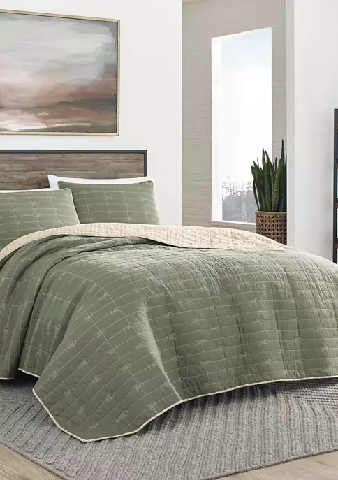 Cheapest 😉 Eddie Bauer Troutdale Cotton Quilt Sham Set 😀 5 Cheapest 😉 Eddie Bauer Troutdale Cotton Quilt Sham Set 😀 - Image 3