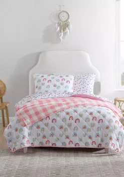 Cheap 💯 Eddie Bauer Sunnyvale Rainbow 3-Piece Quilt Set ⭐