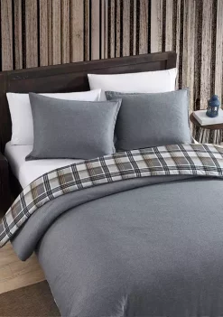 Outlet ✔️ Eddie Bauer Richmond 2-Piece Duvet Cover Set 💯 -Wonderly Shop Belk 3186