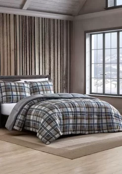 Outlet ✔️ Eddie Bauer Richmond 2-Piece Duvet Cover Set 💯 -Wonderly Shop Belk 3189