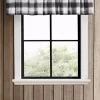 Budget ✔️ Eddie Bauer Canyon Plaid Pole Top Window Valance 👏 -Wonderly Shop Belk 3194