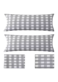 Brand new ⌛ Eddie Bauer Lakehouse Plaid Cotton Sheet Set ⌛ -Wonderly Shop Belk 3224