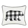Best Pirce 😉 Eddie Bauer Cabin Plaid Bear Throw Pillow ✔️