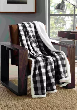 Cheapest 😉 Eddie Bauer Flannel Sherpa Throw 😍 -Wonderly Shop Belk 3259