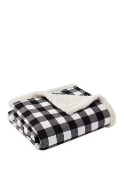 Cheapest 😉 Eddie Bauer Flannel Sherpa Throw 😍 -Wonderly Shop Belk 3260