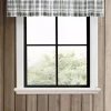 Hot Sale 💯 Eddie Bauer Fall Creek Plaid Pole Top Window Valance 🛒
