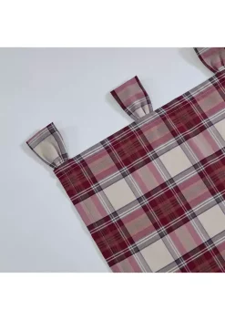 Best deal 🎉 Eddie Bauer Edgewood Plaid Tab Top Window Valance 😉 -Wonderly Shop Belk 3273