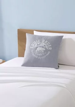 Best deal 😍 Eddie Bauer Bear Outdoor Outfitters 20 X 20 Square Pillow Cover 🌟