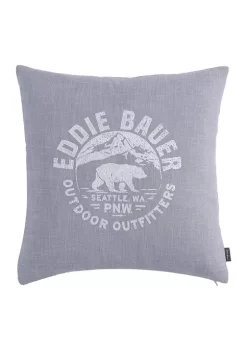 Best deal 😍 Eddie Bauer Bear Outdoor Outfitters 20 X 20 Square Pillow Cover 🌟 -Wonderly Shop Belk 3279