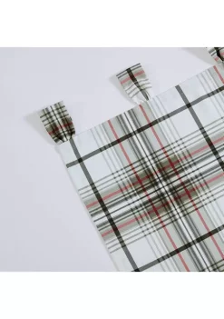 Brand new 🛒 Eddie Bauer Alder Plaid Tab Top Window Valance ✔️ -Wonderly Shop Belk 3284