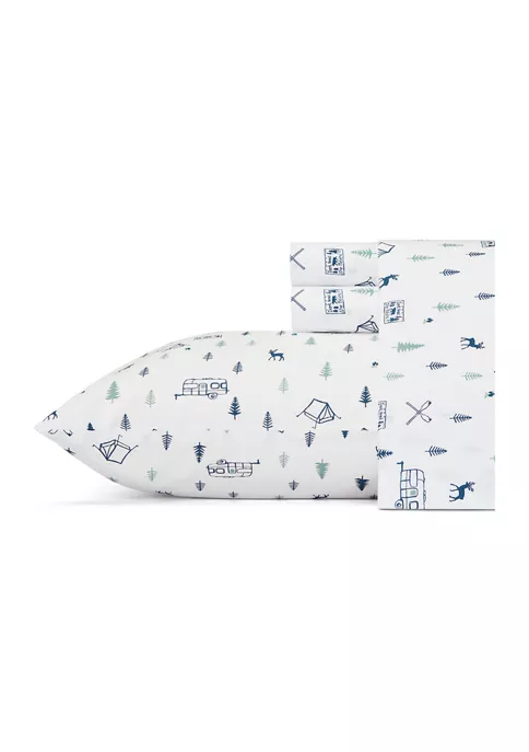 Wholesale ๐ Eddie Bauer Campout Cotton Sheet Set โค๏ธ 3 Wholesale ๐ Eddie Bauer Campout Cotton Sheet Set โค๏ธ