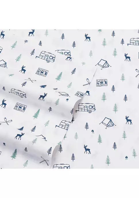 Wholesale ๐ Eddie Bauer Campout Cotton Sheet Set โค๏ธ 4 Wholesale ๐ Eddie Bauer Campout Cotton Sheet Set โค๏ธ - Image 2