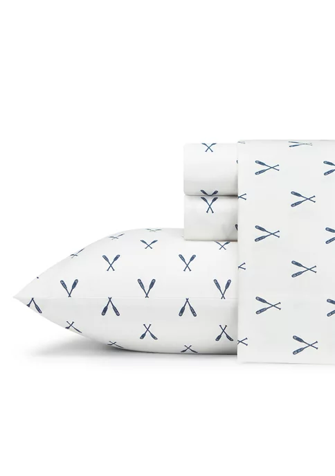 Outlet ๐ Eddie Bauer Eddies Oar Cotton Sheet Set โจ 3 Outlet ๐ Eddie Bauer Eddies Oar Cotton Sheet Set โจ