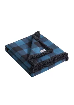 Budget 🤩 Eddie Bauer Cabin Plaid 100% Cotton Flannel 2 Piece Throw & Pillow Set 🔥 -Wonderly Shop Belk 3335