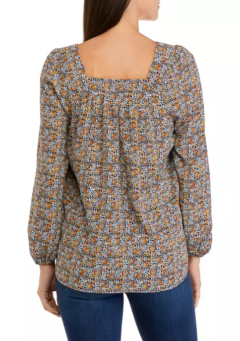 Best deal 😀 Wonderly 👩 Women's Long Sleeve Square Neck Airflow Top 😉 4 Best deal 😀 Wonderly 👩 Women's Long Sleeve Square Neck Airflow Top 😉 - Image 2