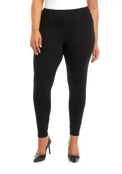 Discount 🔔 Wonderly Plus Size Ponte Leggings 👏