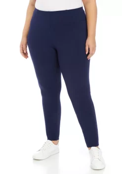 Discount 🔔 Wonderly Plus Size Ponte Leggings 👏 -Wonderly Shop Belk 353