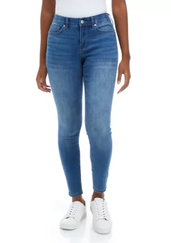 Cheapest 👍 Wonderly Petite Mid Rise Skinny 👖 Jeans 😀 -Wonderly Shop Belk 381
