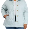 Best Sale ✨ Wonderly Plus Size Long Sleeve Quilted Jacket 🔥