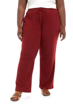 Deals 🛒 Wonderly Plus Size Cozy Wide Leg Pants 🎁 -Wonderly Shop Belk 409
