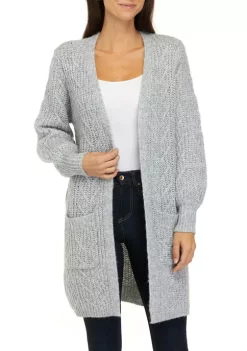 Deals 🧨 Wonderly 👩 Women's Long Sleeve Cable Cardigan ✔️ -Wonderly Shop Belk 431