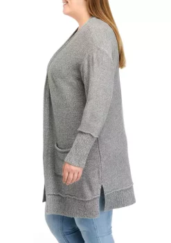 Buy ❤️ Wonderly Plus Size Raw Edge Cardigan 😍 -Wonderly Shop Belk 478