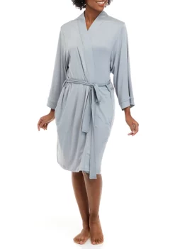 Deals 🤩 Wonderly 3/4 Sleeve Lush Robe 🔔 -Wonderly Shop Belk 526