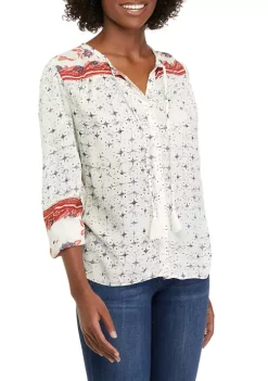 Deals ✨ Wonderly Petite Long Sleeve Peasant Top 😍 -Wonderly Shop Belk 555