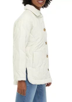 Brand new 💯 Wonderly 👩 Women's Long Sleeve Quilted Jacket 😀 -Wonderly Shop Belk 559