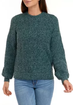 Best reviews of 🎉 Wonderly 👩 Women's Long Sleeve Chevron Stitch Pullover Sweater 😉 -Wonderly Shop Belk 634