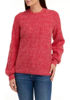 Best reviews of 🎉 Wonderly 👩 Women's Long Sleeve Chevron Stitch Pullover Sweater 😉 -Wonderly Shop Belk 636