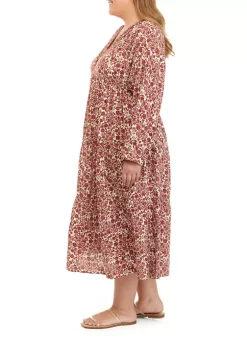 New 🔥 Wonderly Plus Size Long Sleeve V-Neck Maxi 👗 Dress 😍 8 New 🔥 Wonderly Plus Size Long Sleeve V-Neck Maxi 👗 Dress 😍 -Wonderly Shop Belk 639