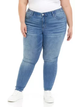 Outlet 🎁 Wonderly Plus Size Midrise Skinny 👖 Jeans 💯