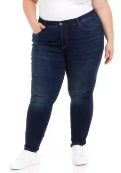 Outlet 🎁 Wonderly Plus Size Midrise Skinny 👖 Jeans 💯 -Wonderly Shop Belk 665