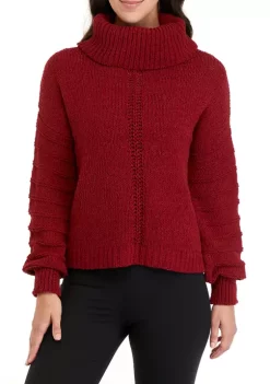 Hot Sale 😉 Wonderly 👩 Women's Long Sleeve Cowl Neck Sweater 🔥